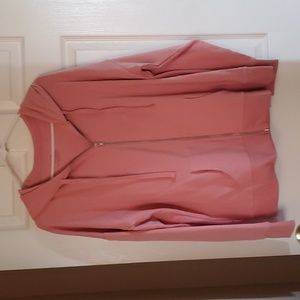 NWT XL ORANGE SWEAT JACKET